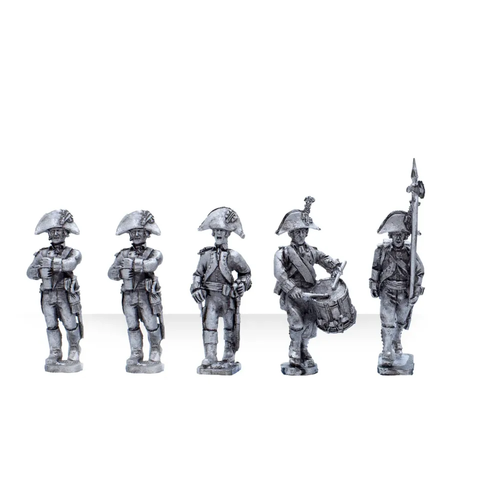 Bolt Action Black Powder British Musketeers figurines 24 métal