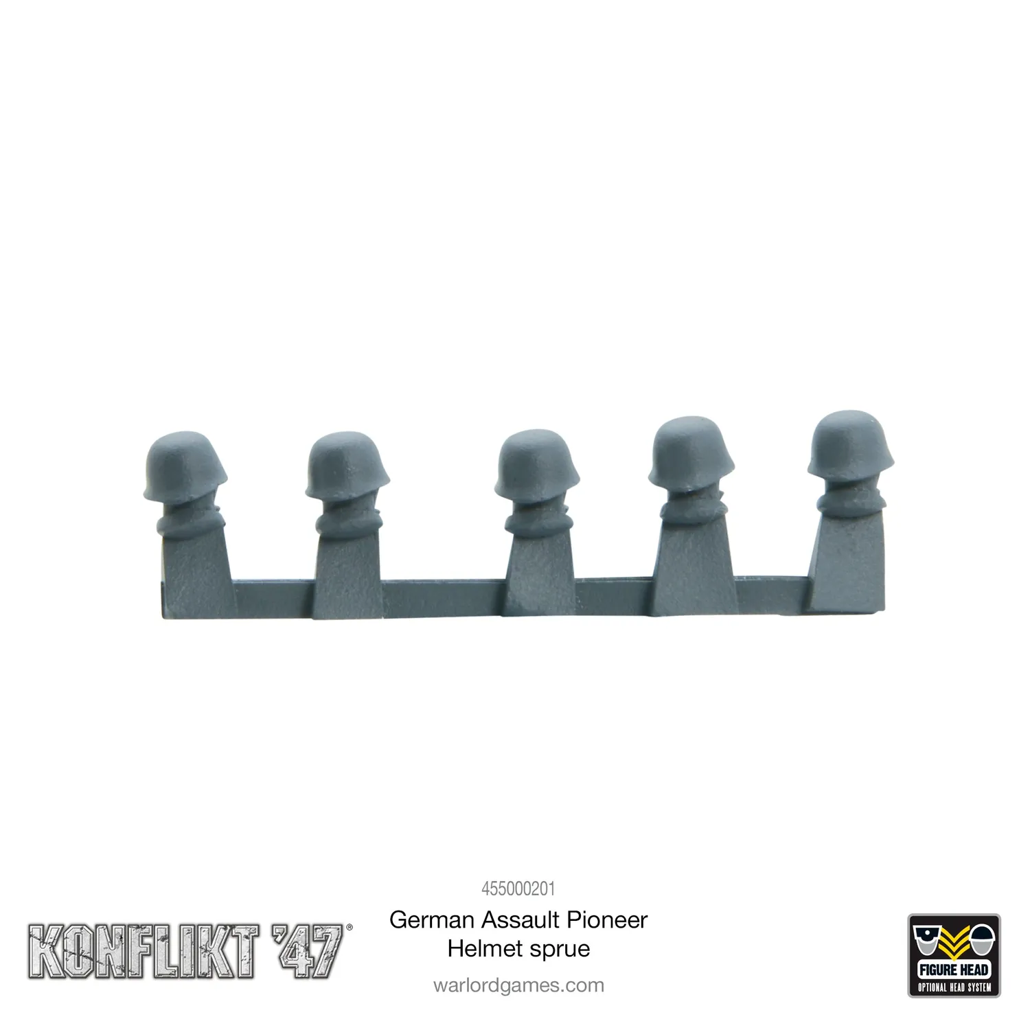 Konflikt 47 German Assault Pioneer casques métal x10