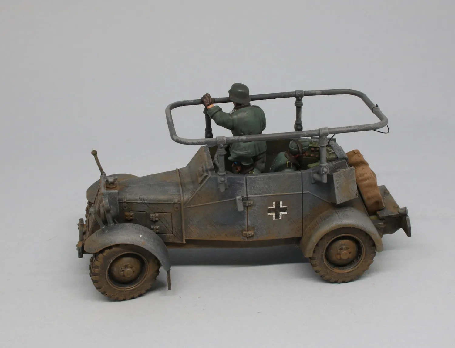 Des Tranchées aux Barricades Kfz 14 figurines résine début guerre