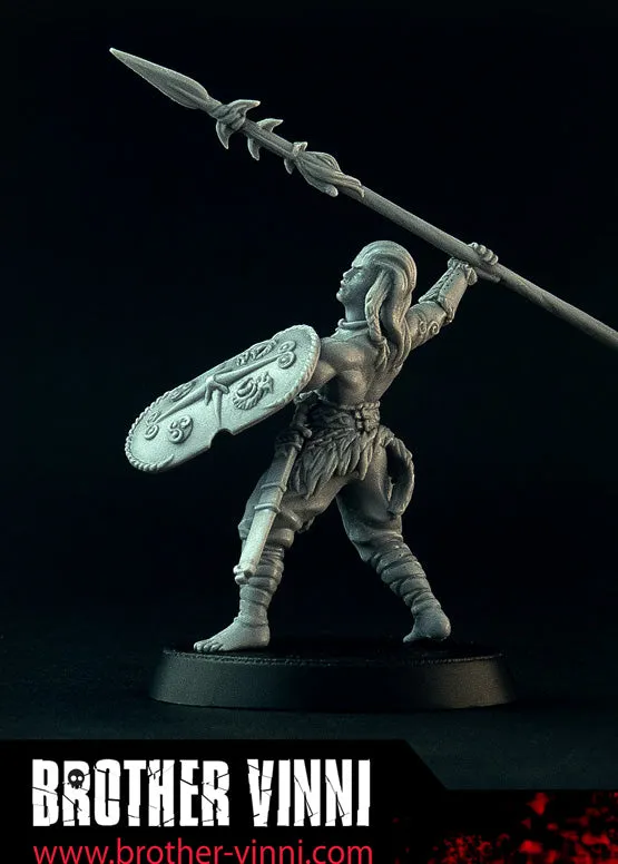 Brother Vinni Cuchulain figurine résine 32mm command pack Saga