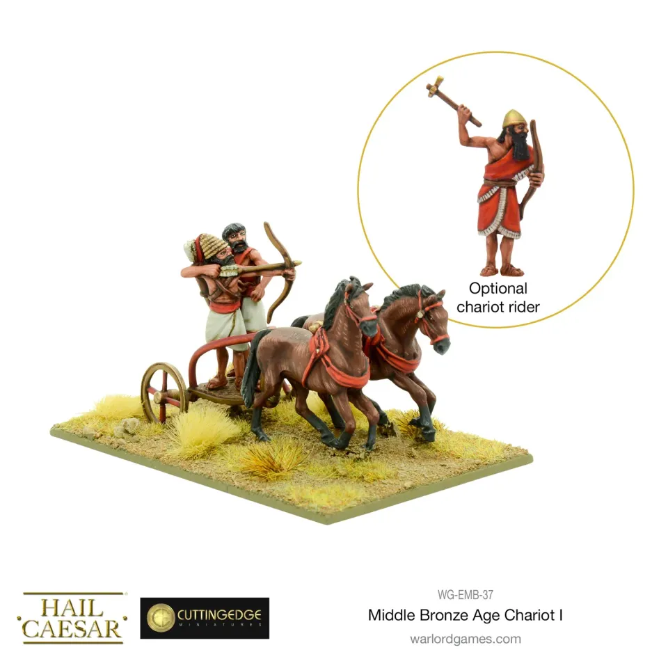 Cutting Edge Hail Caesar Chariot I char bronze métal