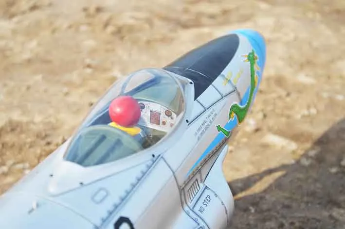Black Horse Model BH196 P-80 Shooting Star avion RC 1980mm turbine