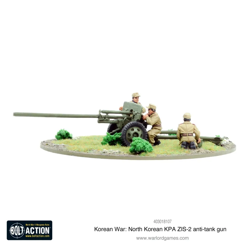 Bolt Action KPA ZIS-2 canon antichar 57mm Corée