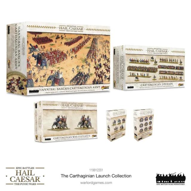 Hail Caesar Epic Battles The Carthaginian Launch Collection armée