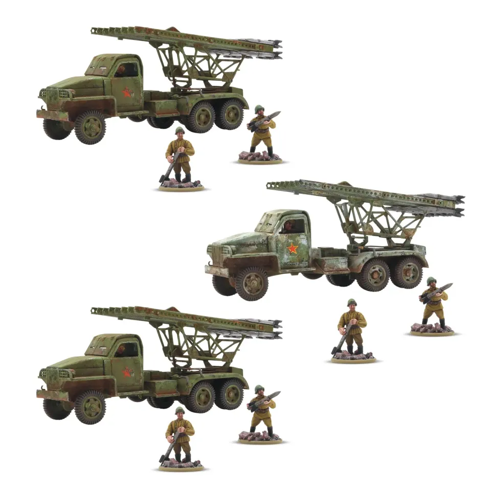 Bolt Action God of War Katyusha Bundle lance-roquettes soviétiques 3 pièces