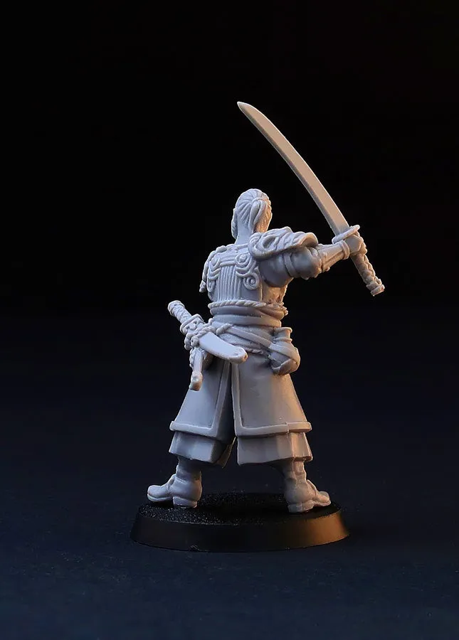 Brother Vinni Fantasy Samurai figurine résine 32mm
