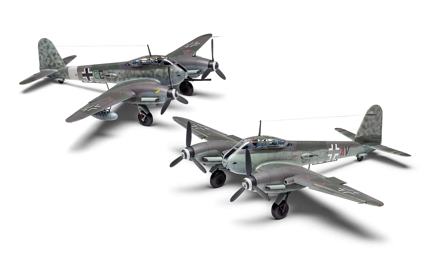 Airfix Messerschmitt Me410A-1/U2 & U4 maquette avion 1/72 plastique