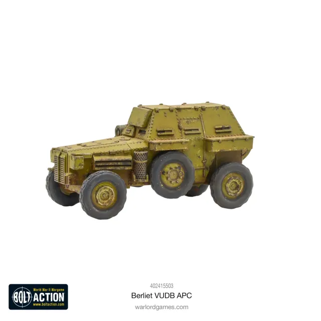 Bolt Action Berliet VUDB armoured personnel carrier véhicule blindé