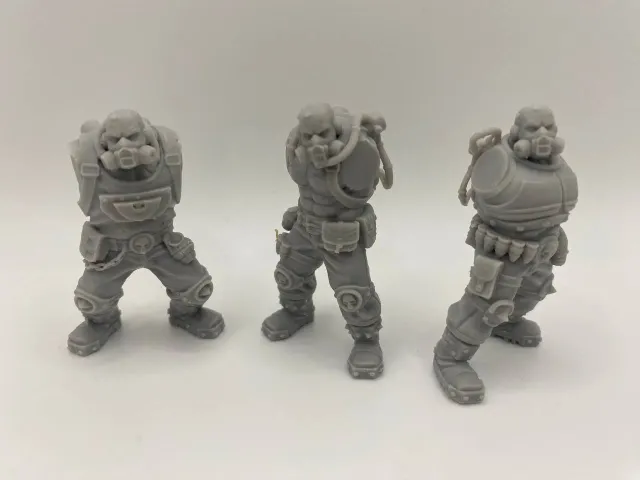 Epic Forge Brutes Ogryn figurine résine non peinte