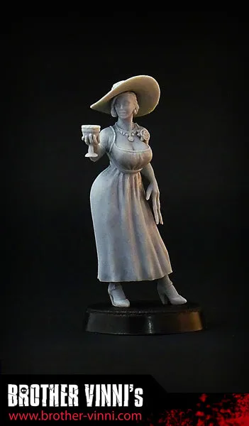 Brother Vinni Tall Vampire Lady figurine résine 42 mm