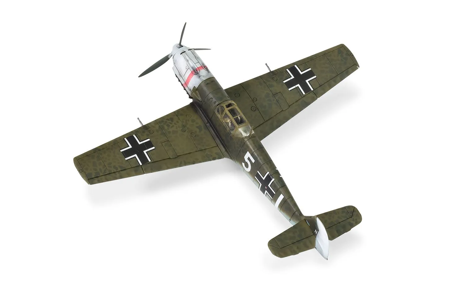 Bolt Action Airfix Messerschmitt Bf109E-4 maquette avion plastique kit