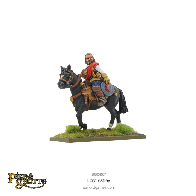 Bolt Action Pike & Shotte Lord Astley figurine métal montée