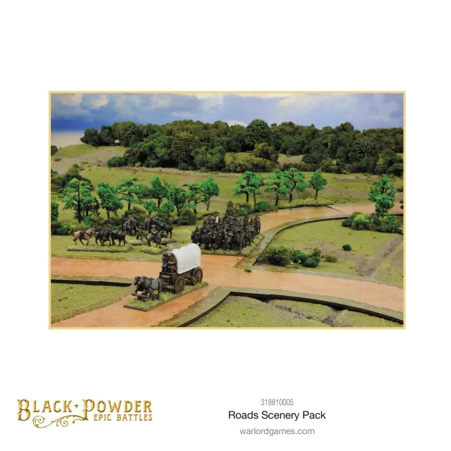 Bolt Action Black Powder Epic Battles Roads décor routes MDF