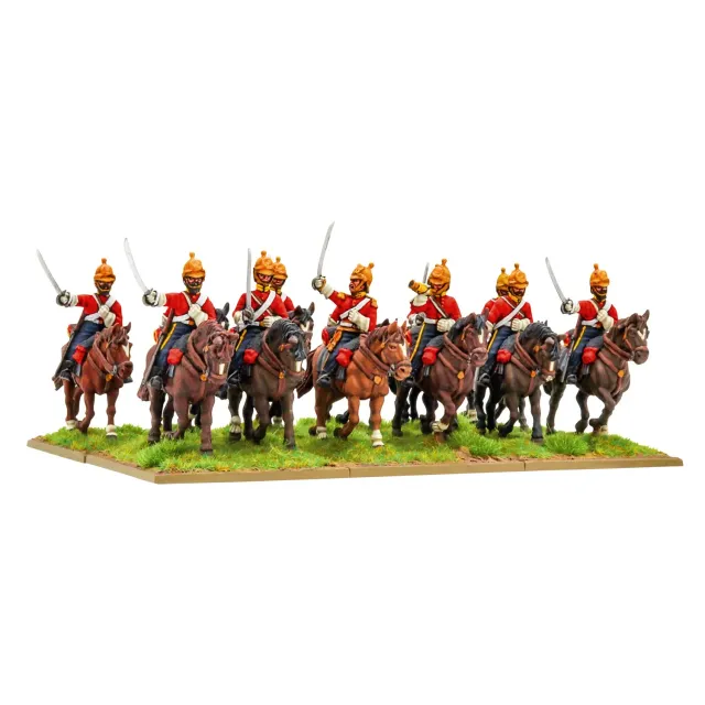 Warlord Black Powder Dragoons britanniques régiment cavalerie