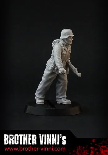 Brother Vinni Soldat Allemand WW2 figurine résine 28mm