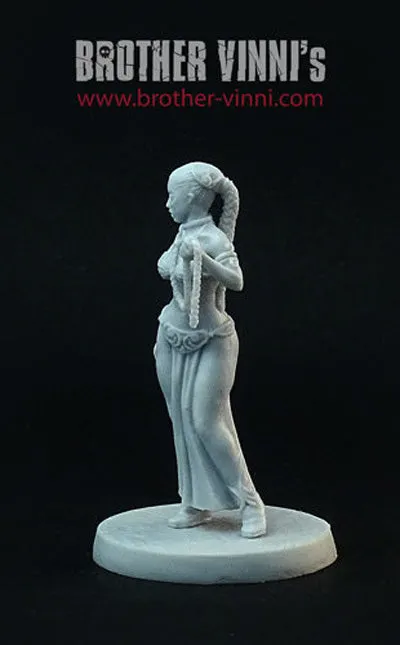 Brother Vinni Captured Princess figurine résine 35mm captive