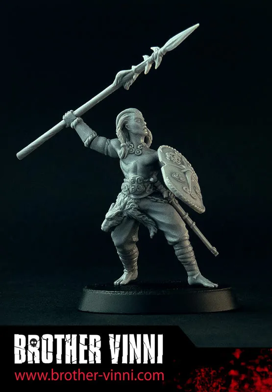 Brother Vinni Cuchulain figurine résine 32mm command pack Saga