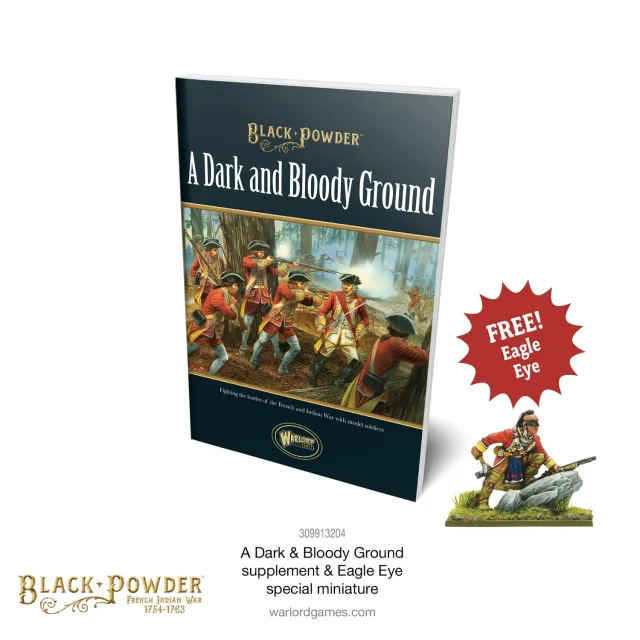 Bolt Action Black Powder Dark and Bloody Ground supplément de règles guerre franco-indienne