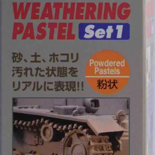 Mr Hobby Mr Hobby Weathering Pastels pastels de patine maquette