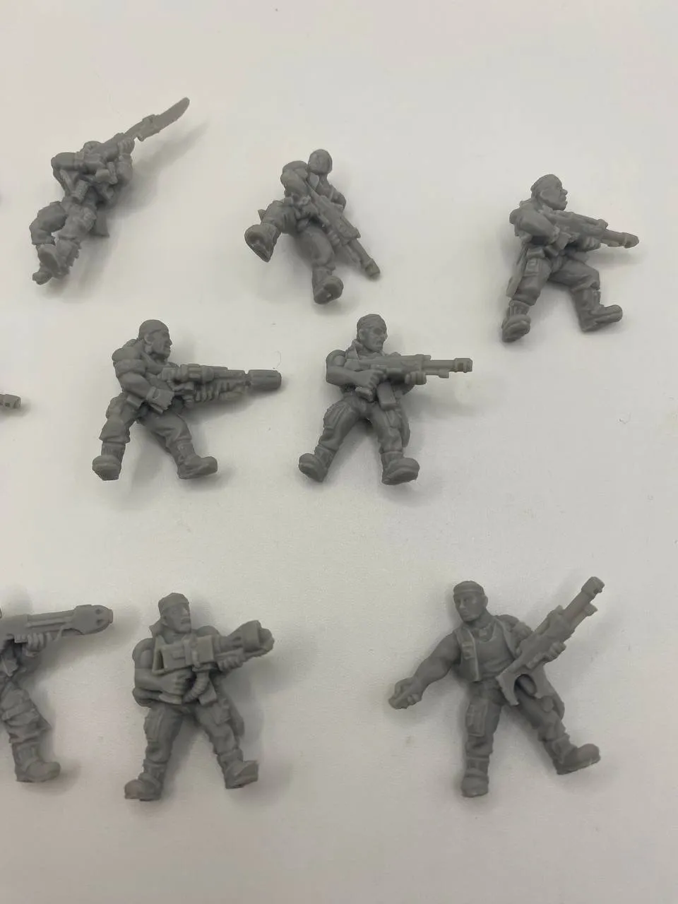 Epic Forge Catachan Jungle Fighters set 10 figurines