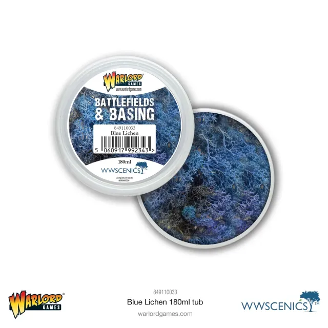 War World Scenics Battlefields Blue Lichen flocage bleu 180ml