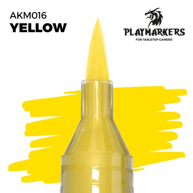 Des Tranchées aux Barricades Playmarker Jaune feutre acrylique couvrant