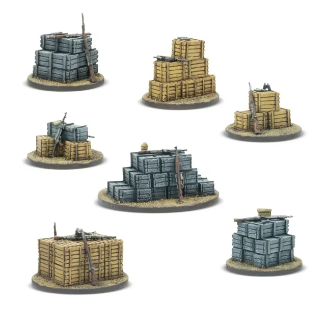 Bolt Action Objective Marker Germany marqueurs objectif x7