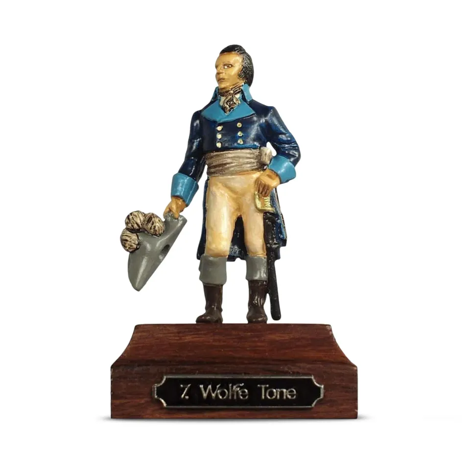 Prince August IHP07 Wolfe Tone figurine étain peinte à la main