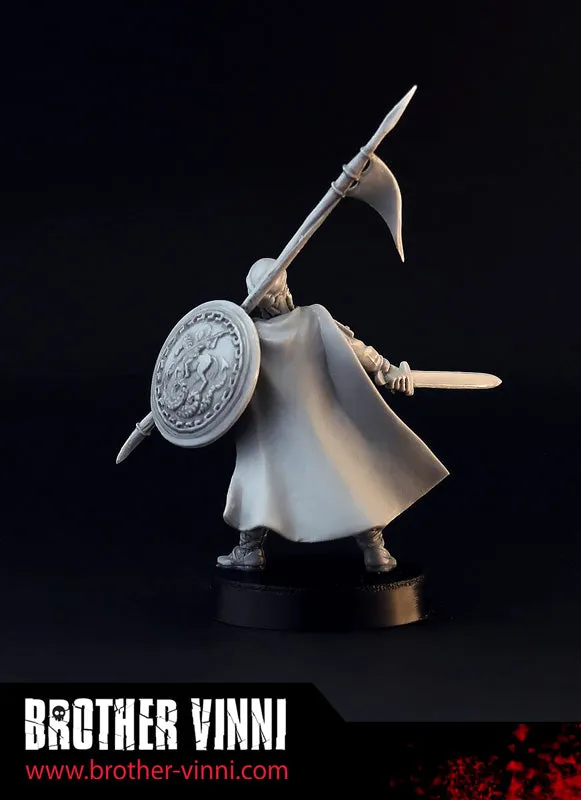 Brother Vinni Akolouthos figurine résine 28mm SAGA
