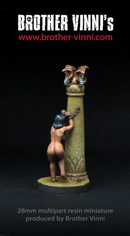 Brother Vinni Esclave égyptienne figurine 28 mm résine