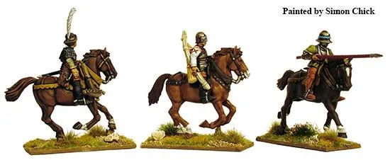 Perry Miniatures Wars Roses Light Cavalry figurines x12
