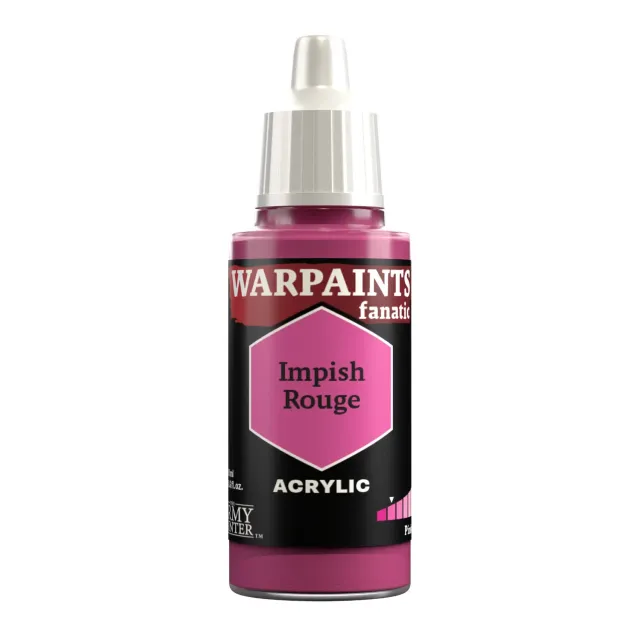 Army Painter Warpaints Fanatic Impish Rouge peinture 18 ml rose