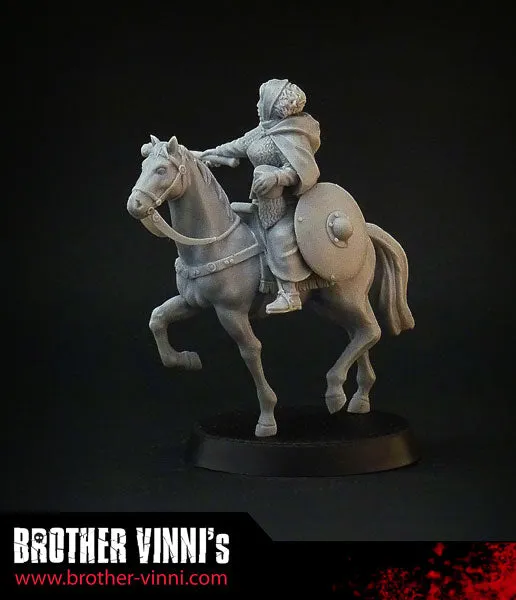 Brother Vinni Matilda of Tuscany figurine résine 28mm montée
