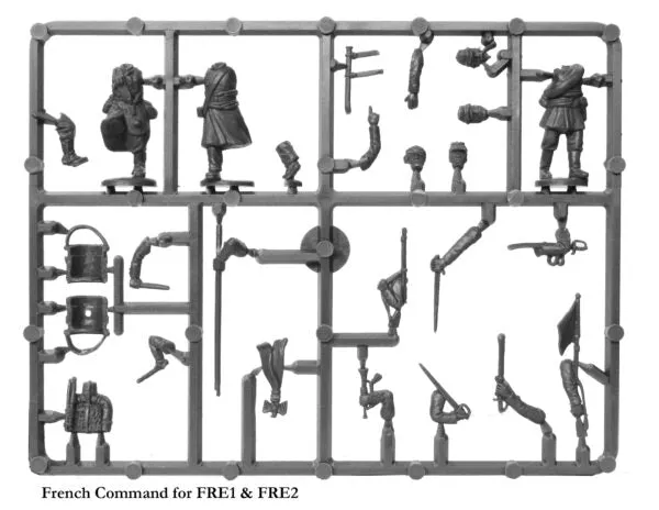 Bolt Action Perry Miniatures Franco-Prussian War French Infantry firing line figurines plastique 38 pièces