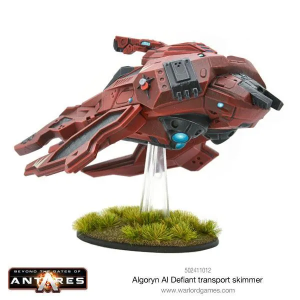 Bolt Action Antares Algoryn AI Defiant skimmer véhicule résine