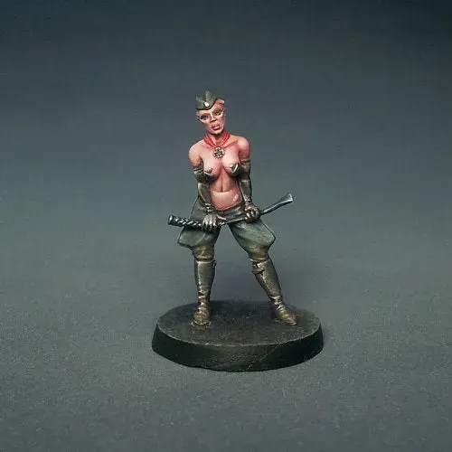 Brother Vinni Militaire Fétiche figurine résine 28mm 18+