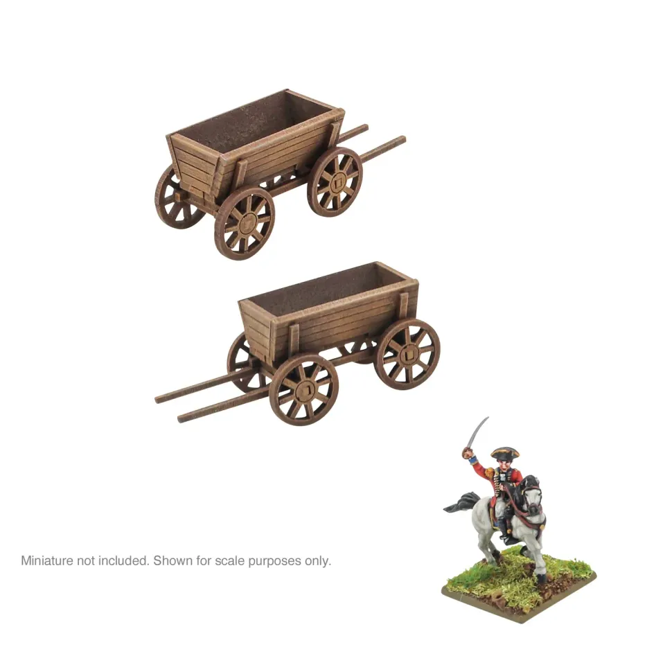 Black Powder Epic Battles Revolution Chariots x2 décor MDF 15mm