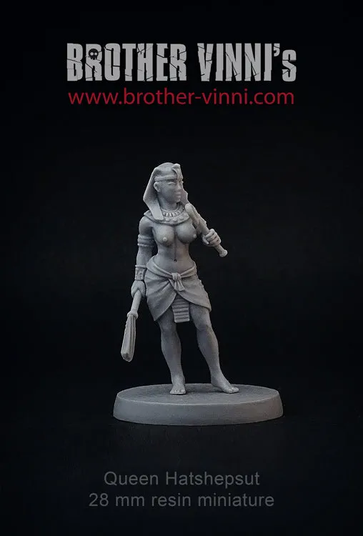 Brother Vinni Hatshepsut pharaon figurine résine 28mm femme