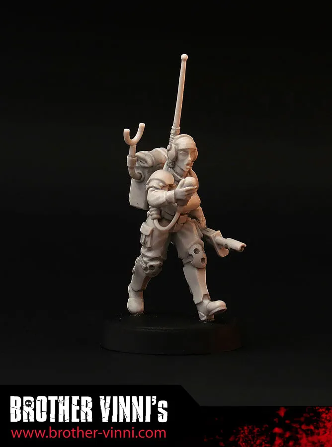 Brother Vinni Special Unit Opératrice Radio figurine 28mm