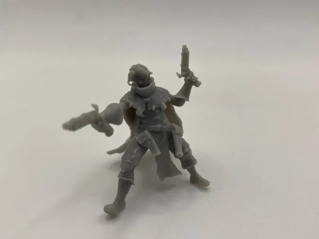 Epic Forge Double Pistolets en Action figurine résine
