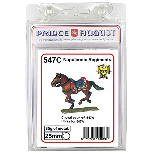 Prince August Hobby PA547C moule à couler cheval Lancers polonais français 25 mm