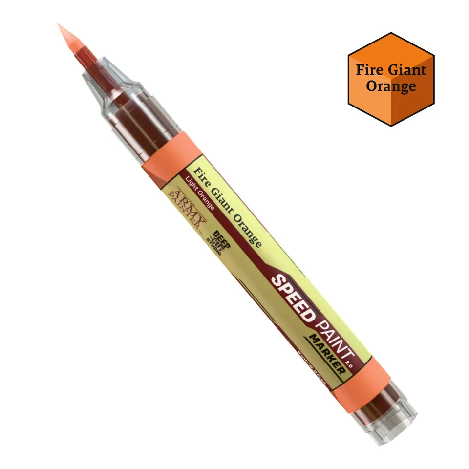 Bolt Action Speedpaint Marker Fire Giant Orange feutre peinture orange