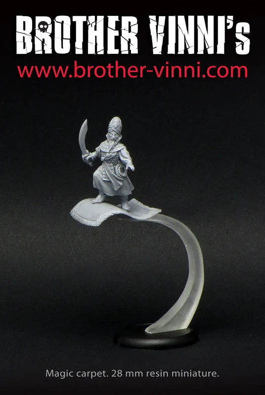 Brother Vinni Magic Carpet figurine 28mm officier arabe