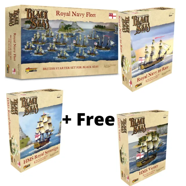 Black Seas Start Collecting British coffret Royal Navy