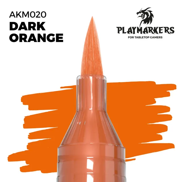 AK Interactive Playmarker orange dark orange feutre acrylique