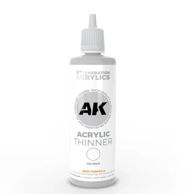 Des Tranchées aux Barricades Diluant acrylique peinture aérographe 100ml