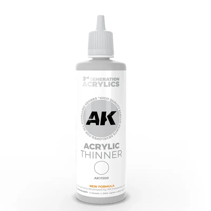 Des Tranchées aux Barricades Diluant acrylique peinture aérographe 100ml