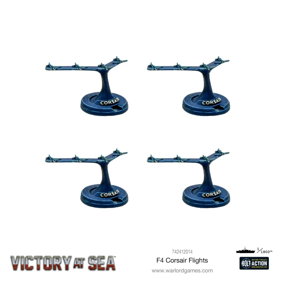 Victory at Sea F4U Corsair flights figurines avions