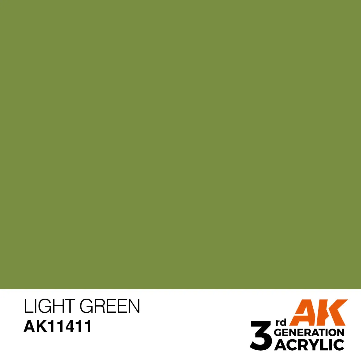 AK Interactive 3Gen Light Green peinture 17 ml vert clair