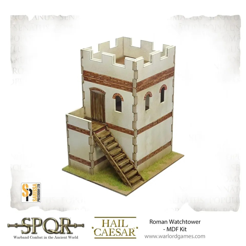 Bolt Action Roman Watchtower tour de guet MDF romaine